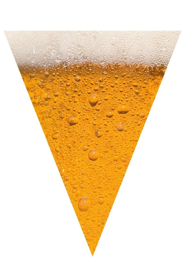 Vlaggenlijn bier 6 meter – bierglas Oktoberfest slinger