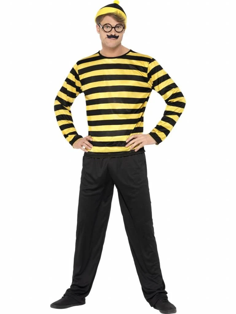 Waar is Wally Schurken pak man