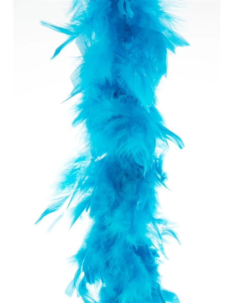 Veren boa in turquoise van 45gr