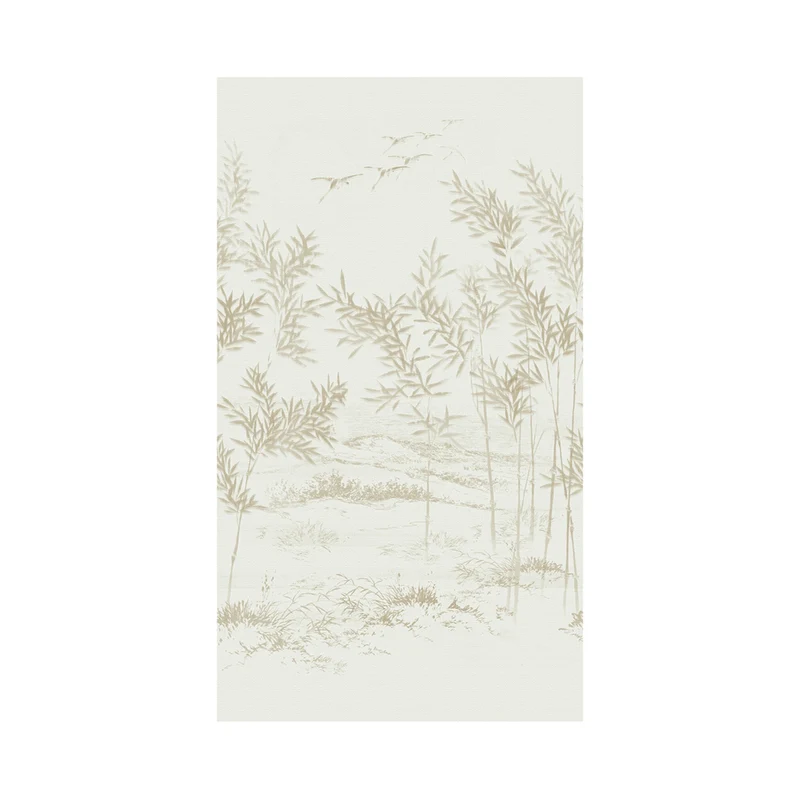 Art for the Home Fotobehang - Oceane Japandi Bamboelandschap - 280x159cm