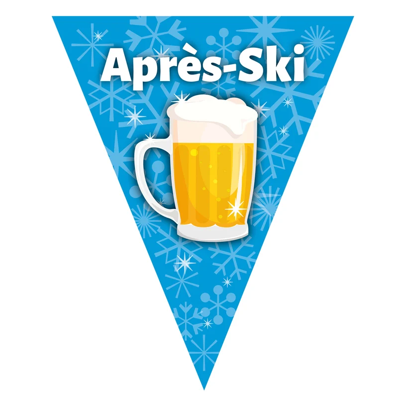 Vlaggenlijn APRÈS-SKI 5mtr