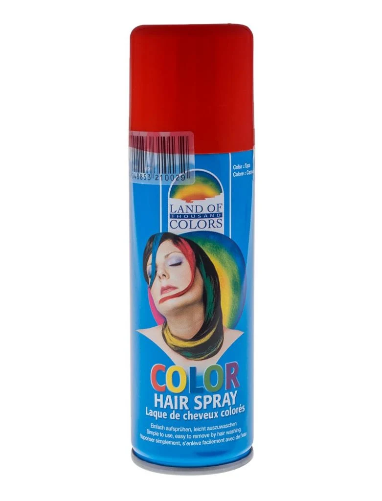 Haarspray in rood