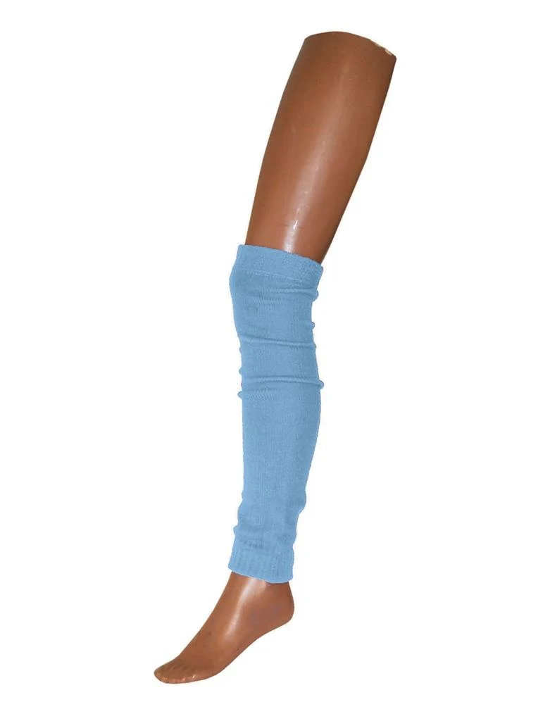 Blauwe beenwarmers 60cm