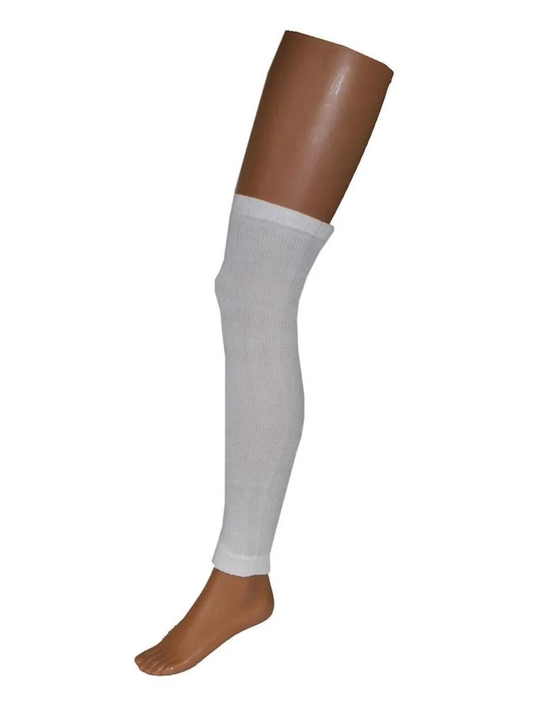 Witte beenwarmers 70cm