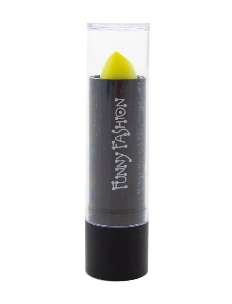 Gele blacklight lippenstift