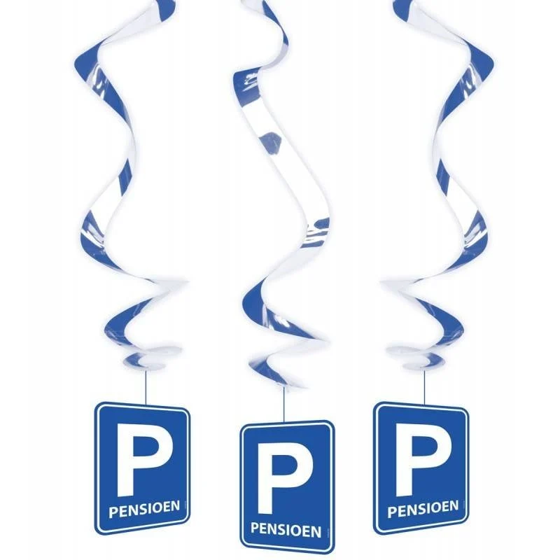 Spiraal hangdecoratie Pensioen