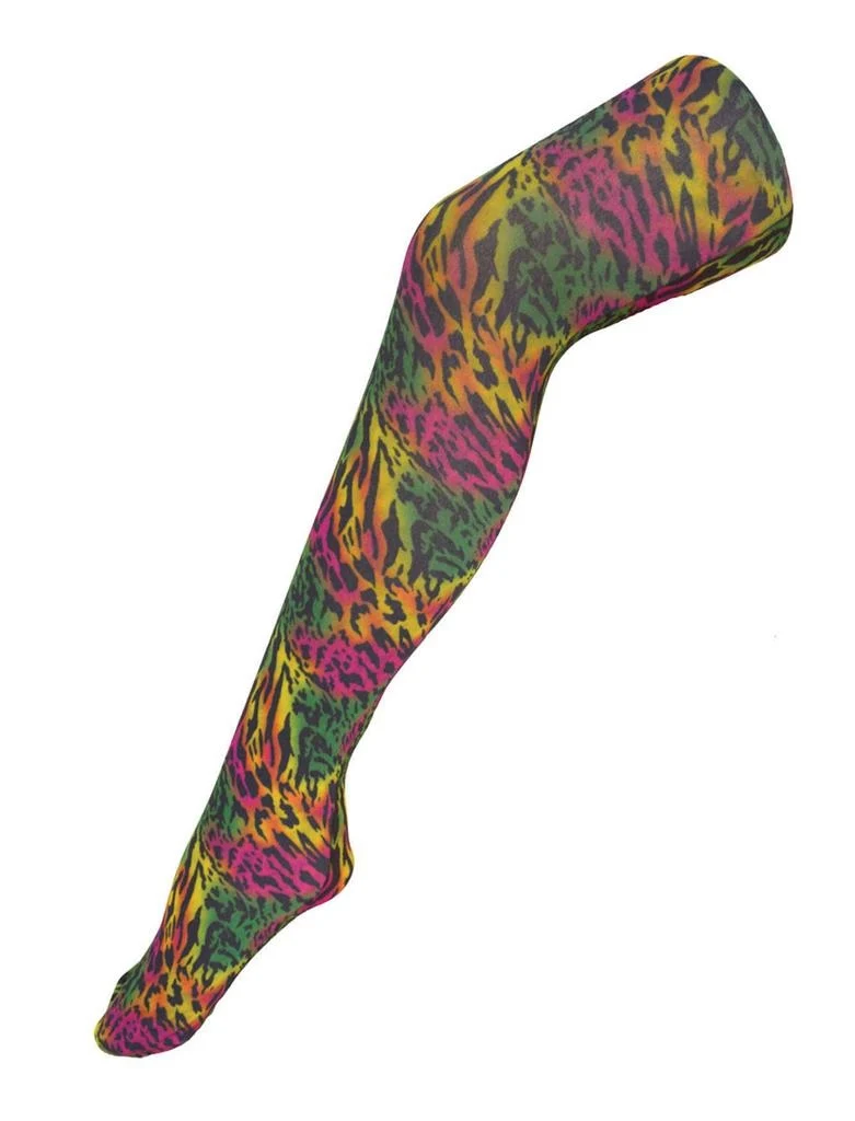 Hippie panty neon kleuren