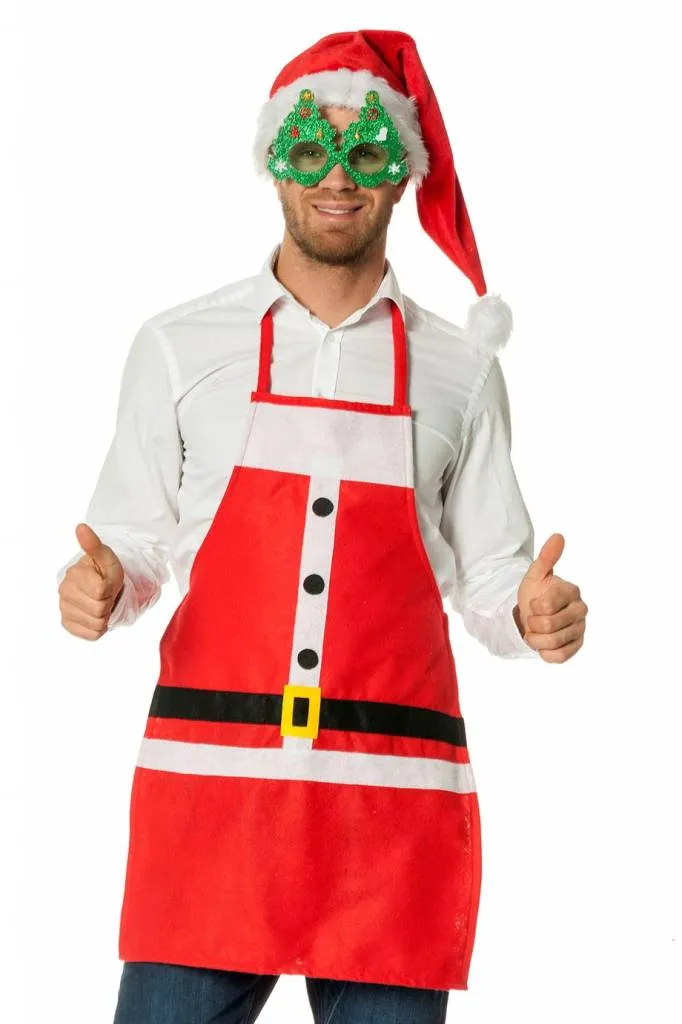 Schort Kerstman