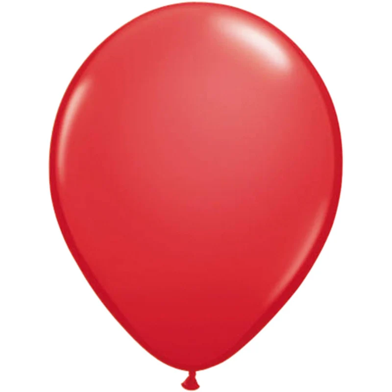Rode ballonnen 100x 30cm