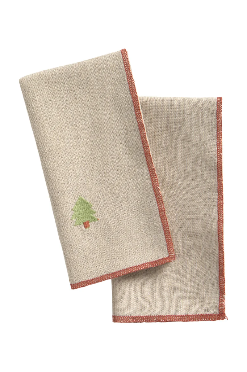 Calma House Servet (set van 2 stuks) Joy - Meerkleurig - 45x45