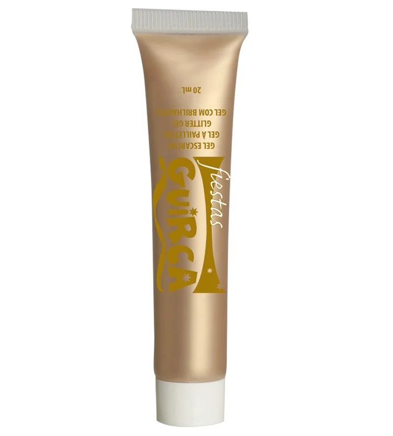 Schmink tube goud 20ml
