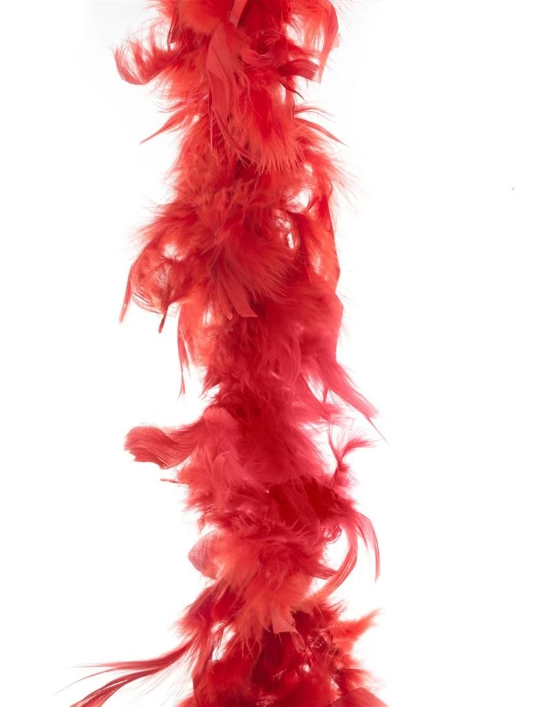 Veren boa in rood 45gr