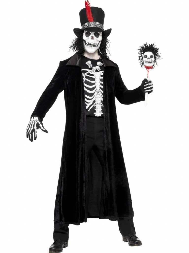 Voodoo Skelet kostuum man
