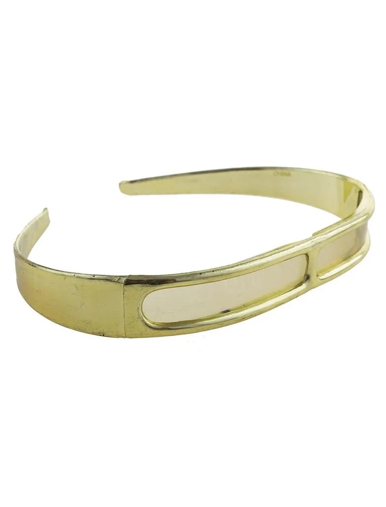 Planga bril met gouden / zilveren montuur