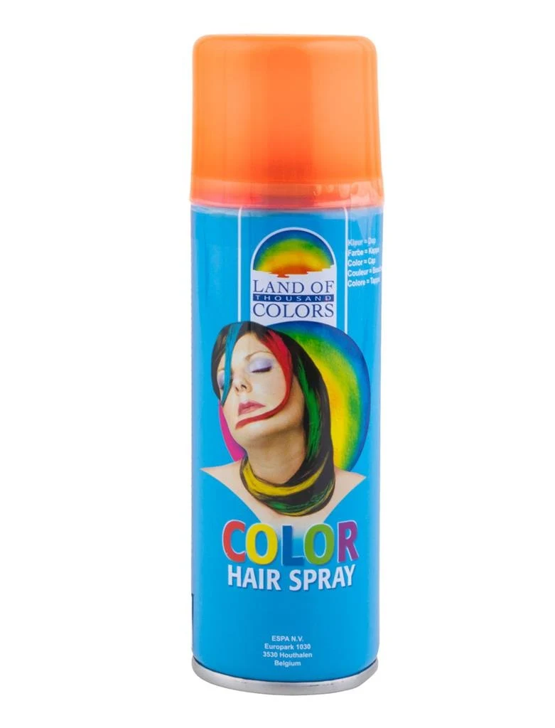 Haarspray in neon oranje