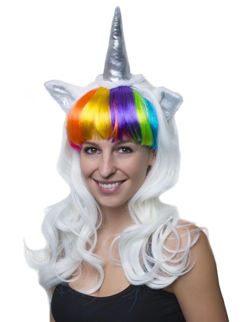 Pruik unicorn