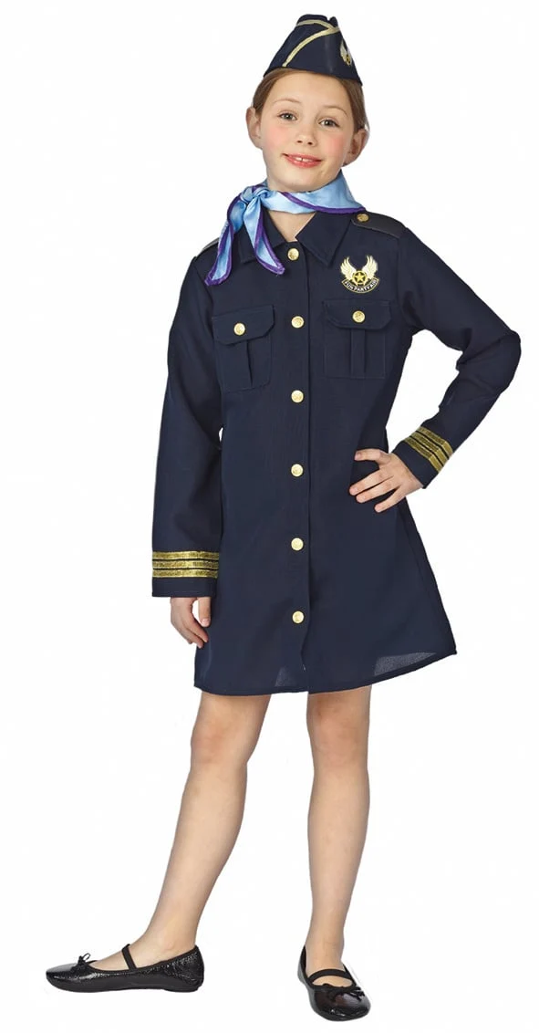 Stewardess kostuum kind