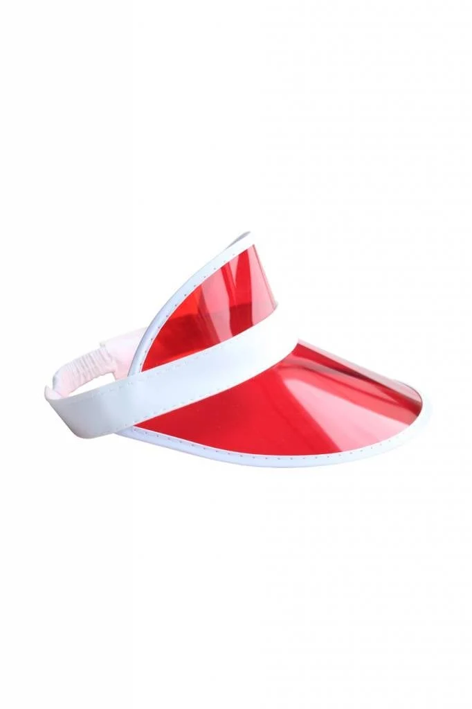 Zonneklep rood