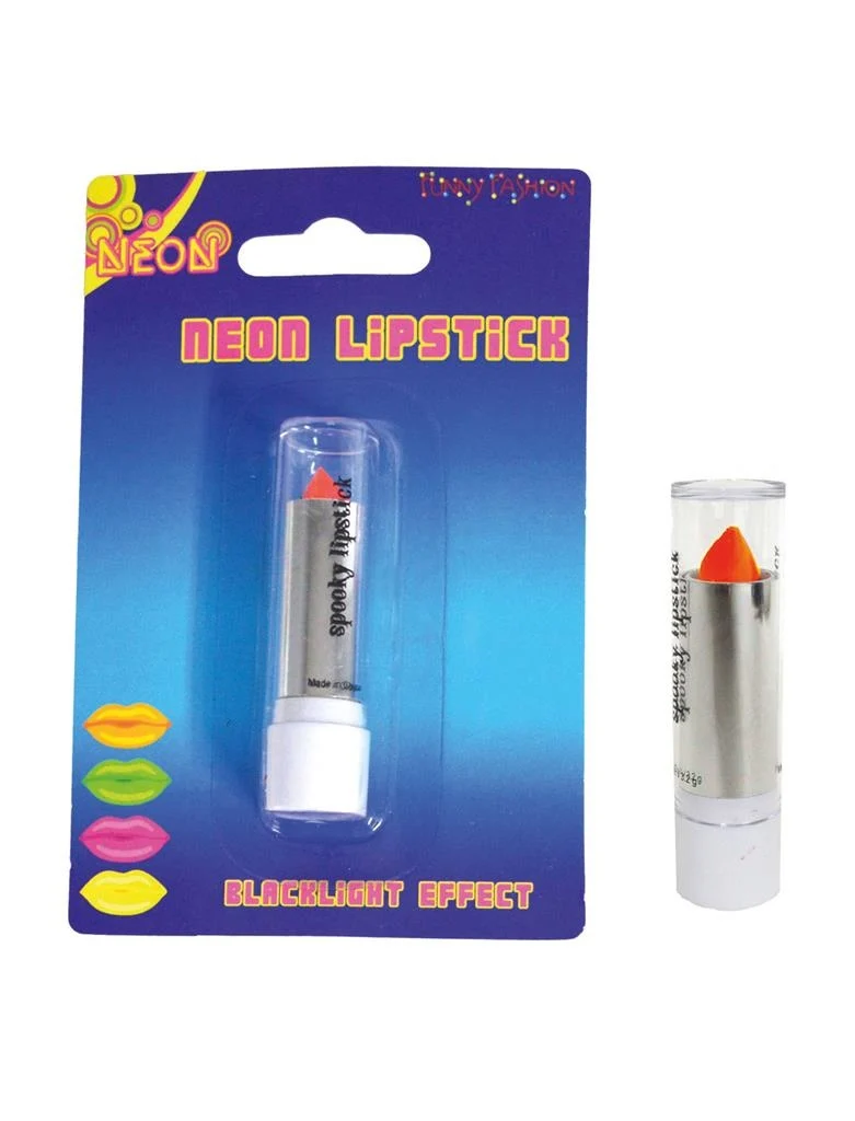 Blacklight lippenstift oranje
