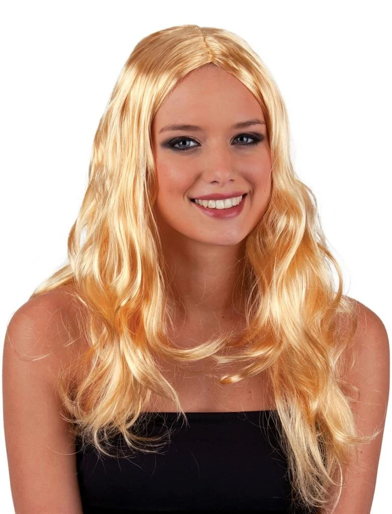 Blonde pruik Daphne sexy look