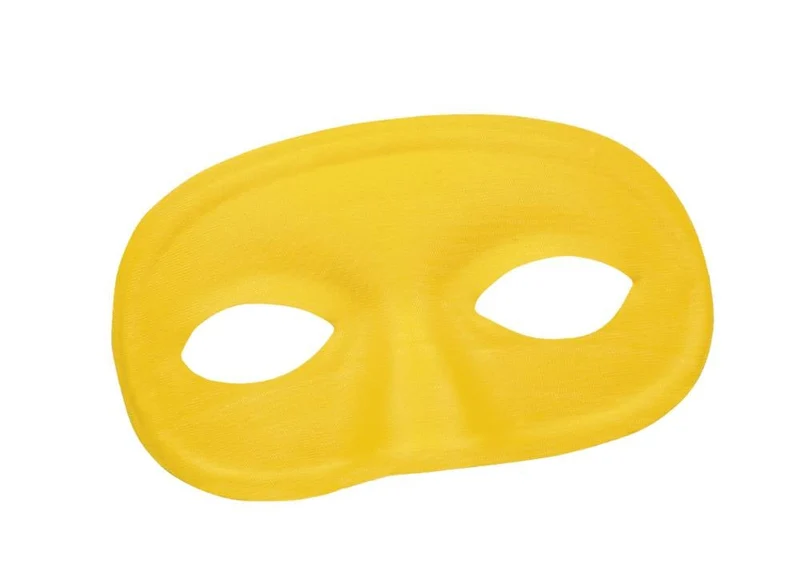 Oogmasker loup geel