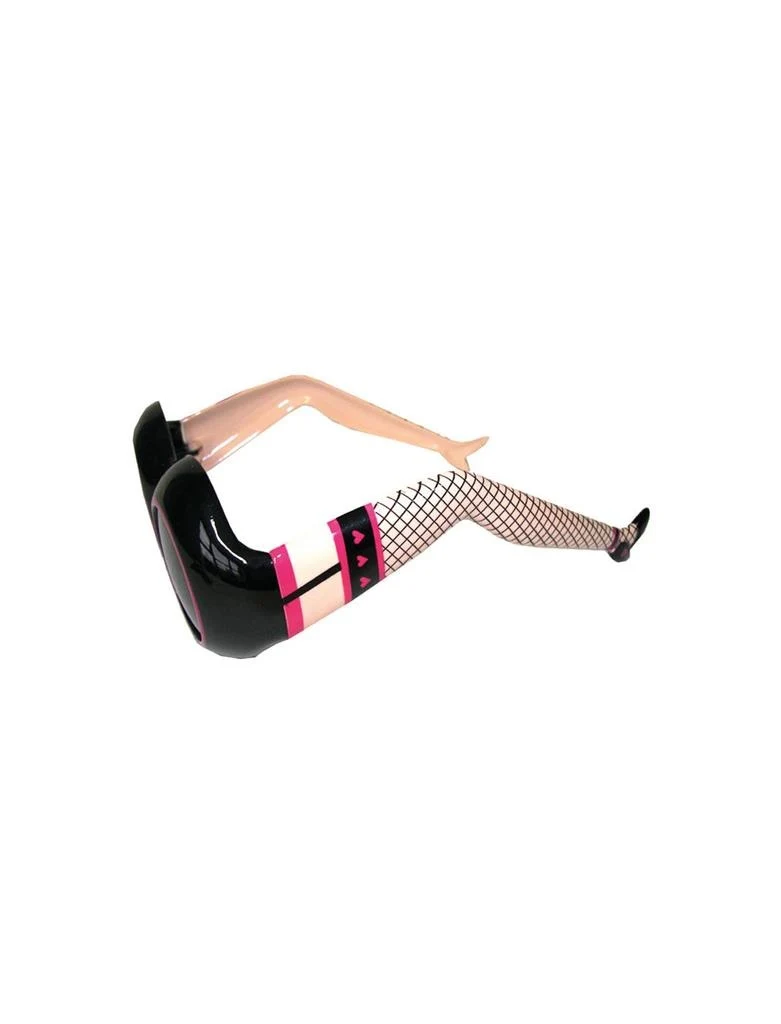 Disco bril met sexy benen