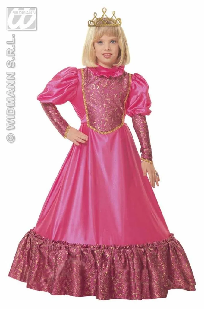 Prinses kleding middeleeuwen kind
