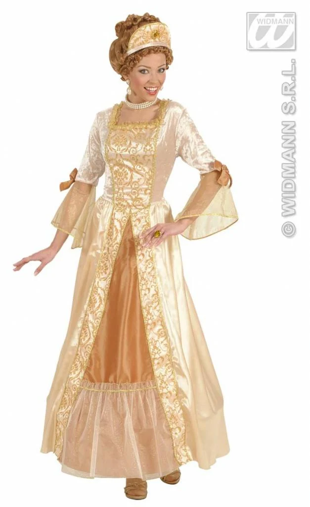 Gouden prinses kostuum de luxe