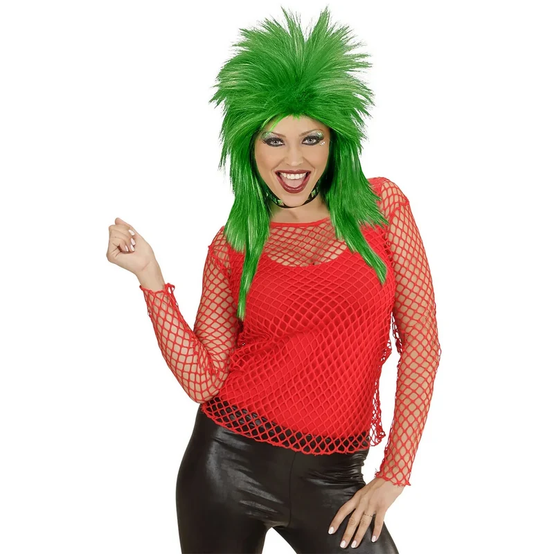 Visnet shirt rood dames
