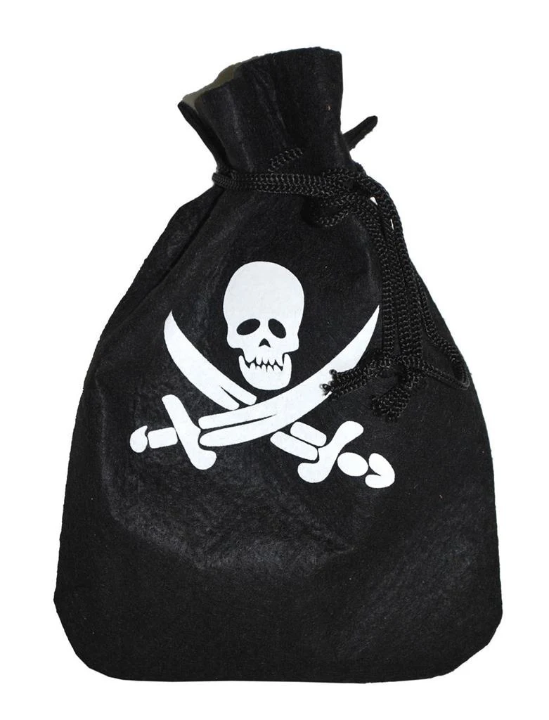 Piraten geld buidel