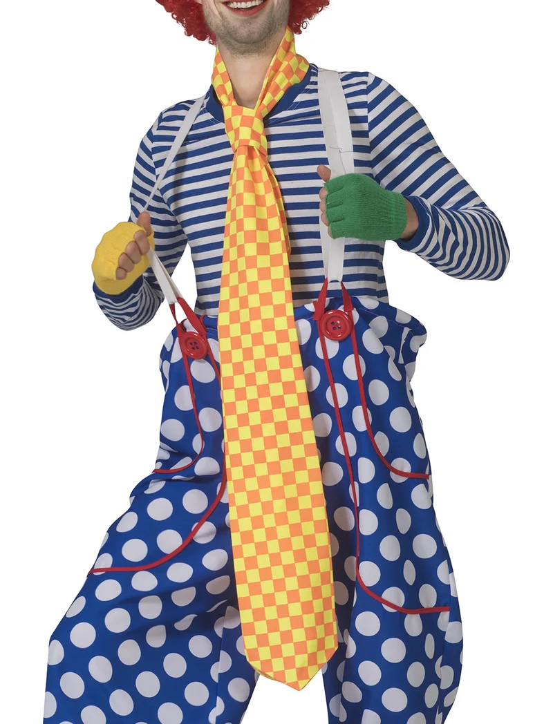Mega stropdas clown Abel
