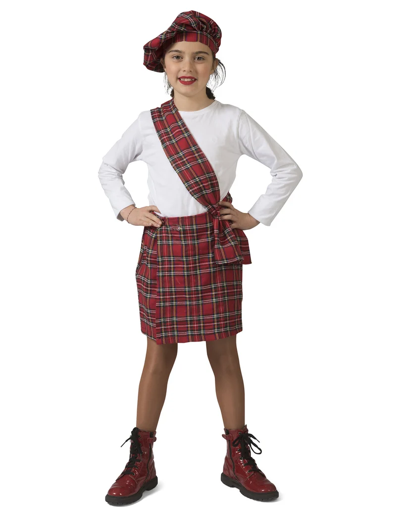 Schotse kilt kostuum Suzy kinderen