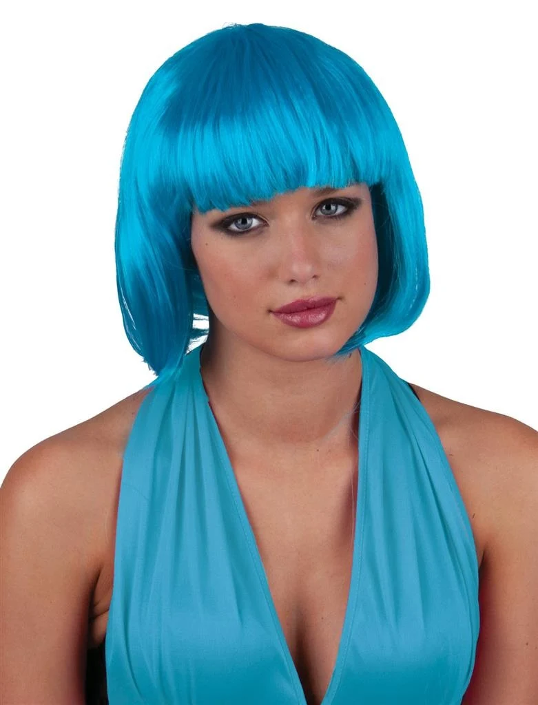 Bobline pruik sexy holly turquoise