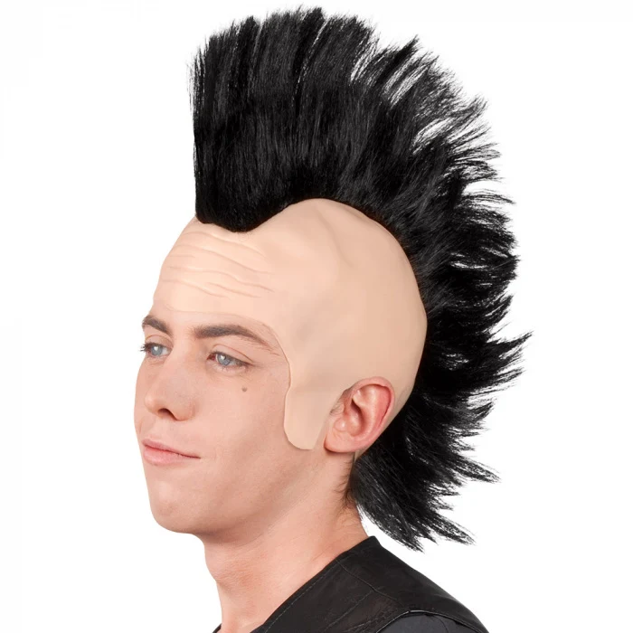 Hanenkam punk pruik