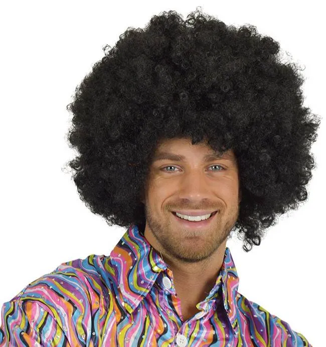 Super zwarte Afropruik