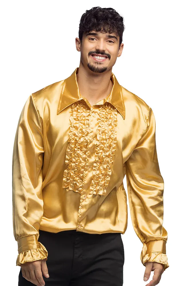 Party blouse goud