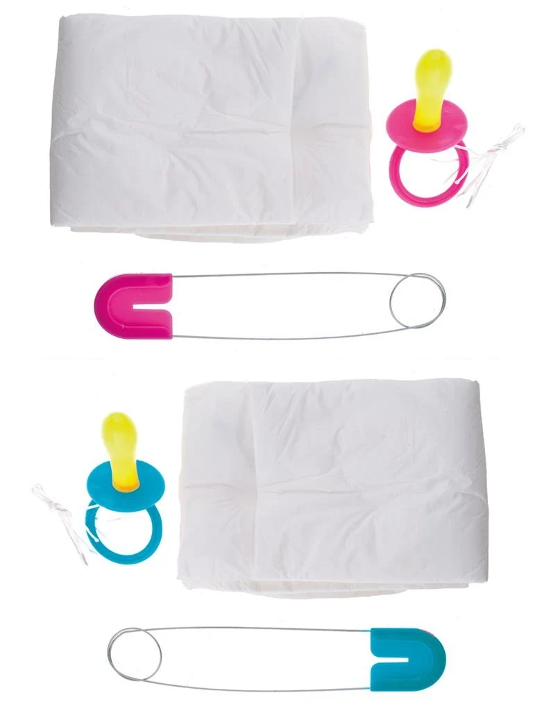Blauwe baby verkleed set