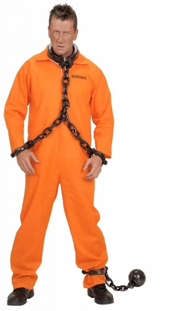 Gevangenis kostuum oranje