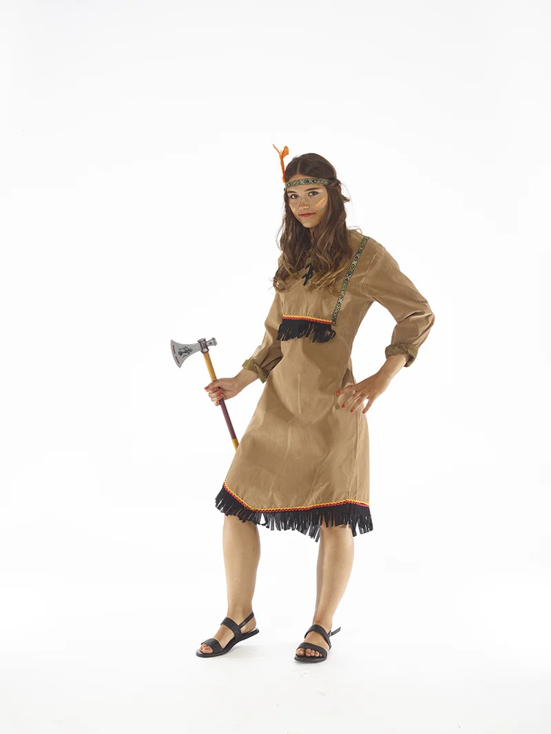 Kostuum Indiaanse Blackfeet vrouw