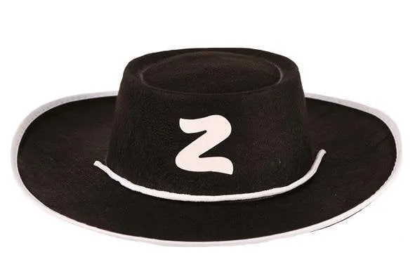 Hoed kind Zorro vilt