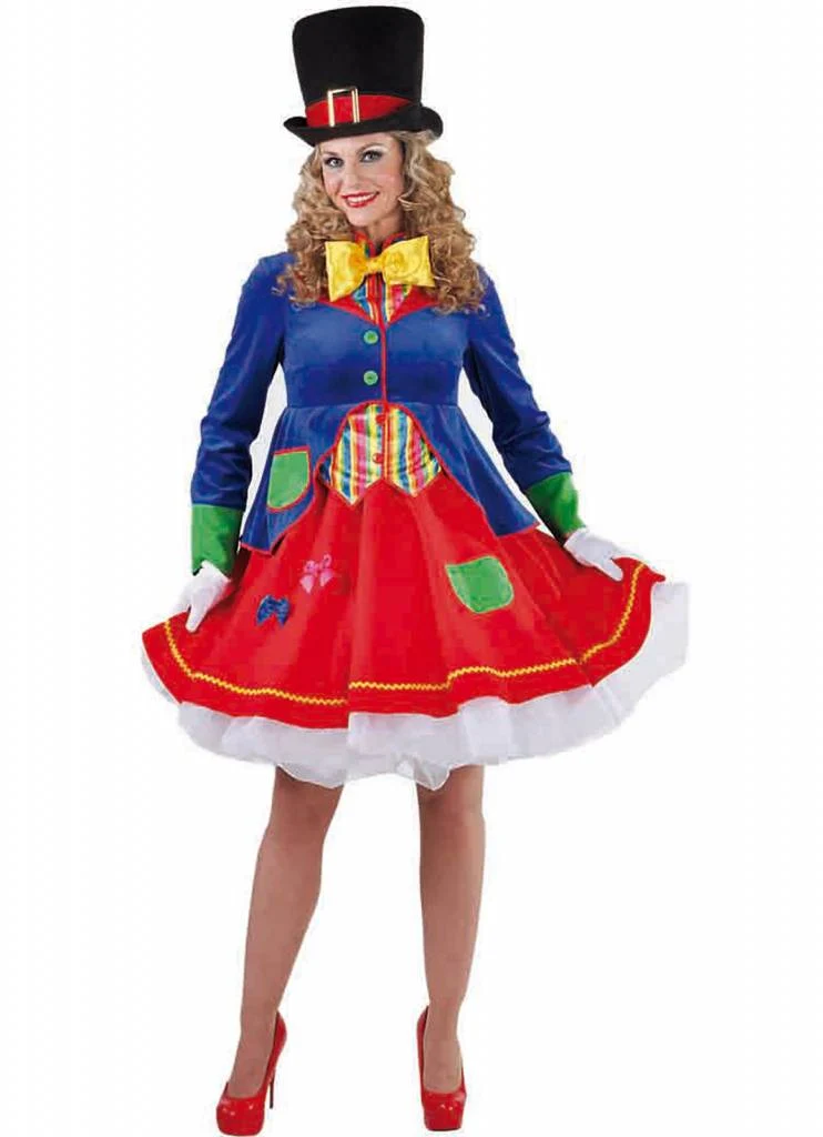 Clownspak vrouw Lucky