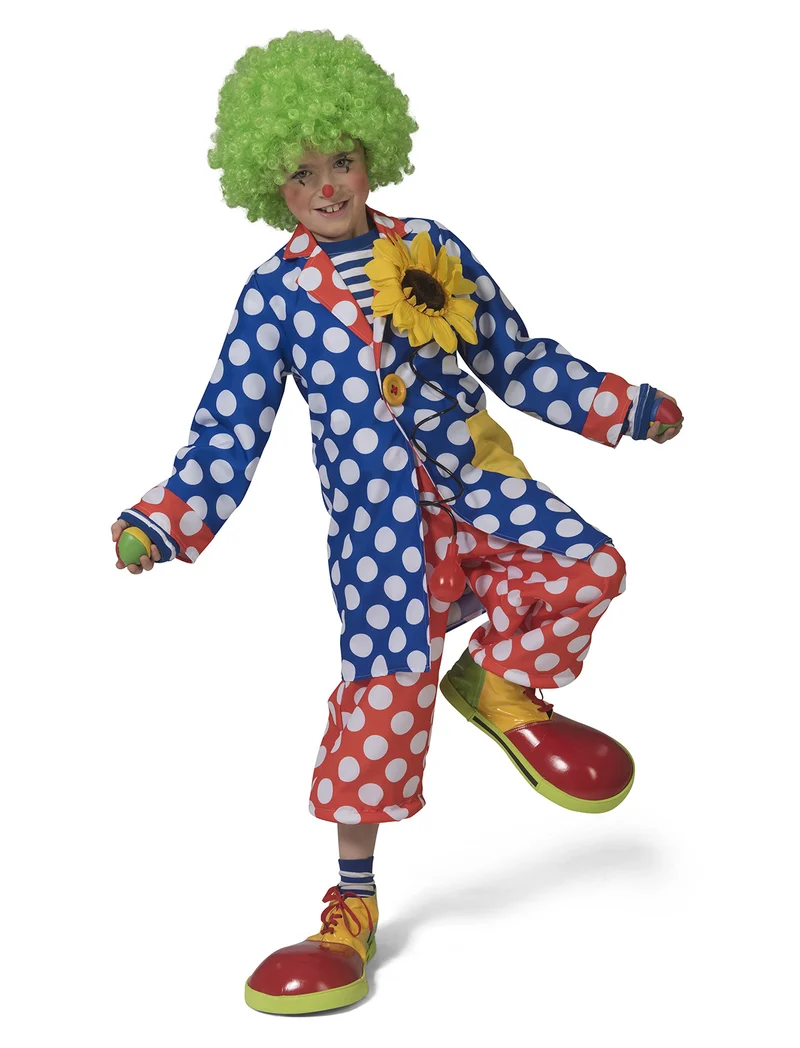 Clownsjas kind Carlo met bollen