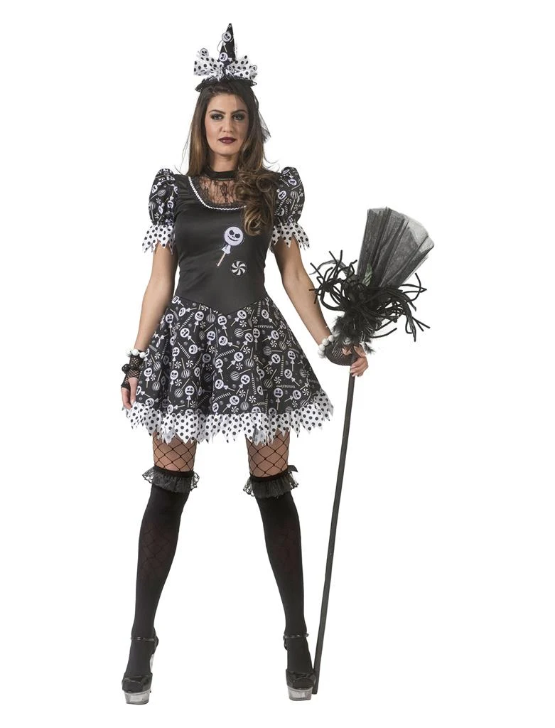 Heksen kostuum Candy dames