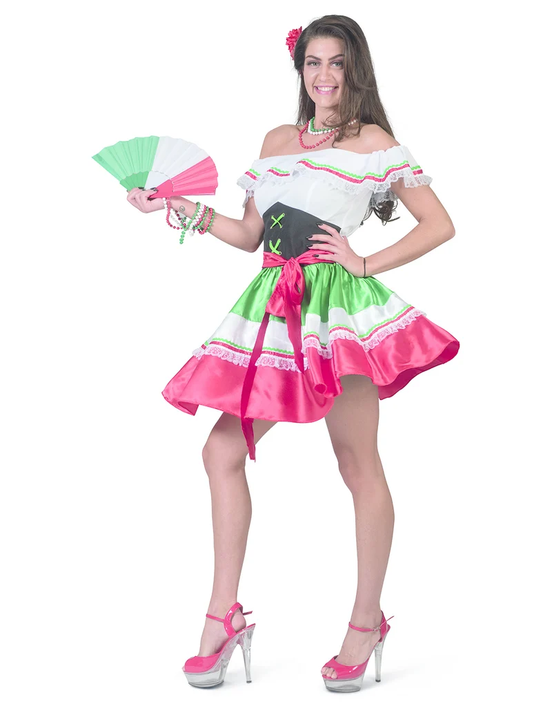 Mexicaanse jurk Maria dames