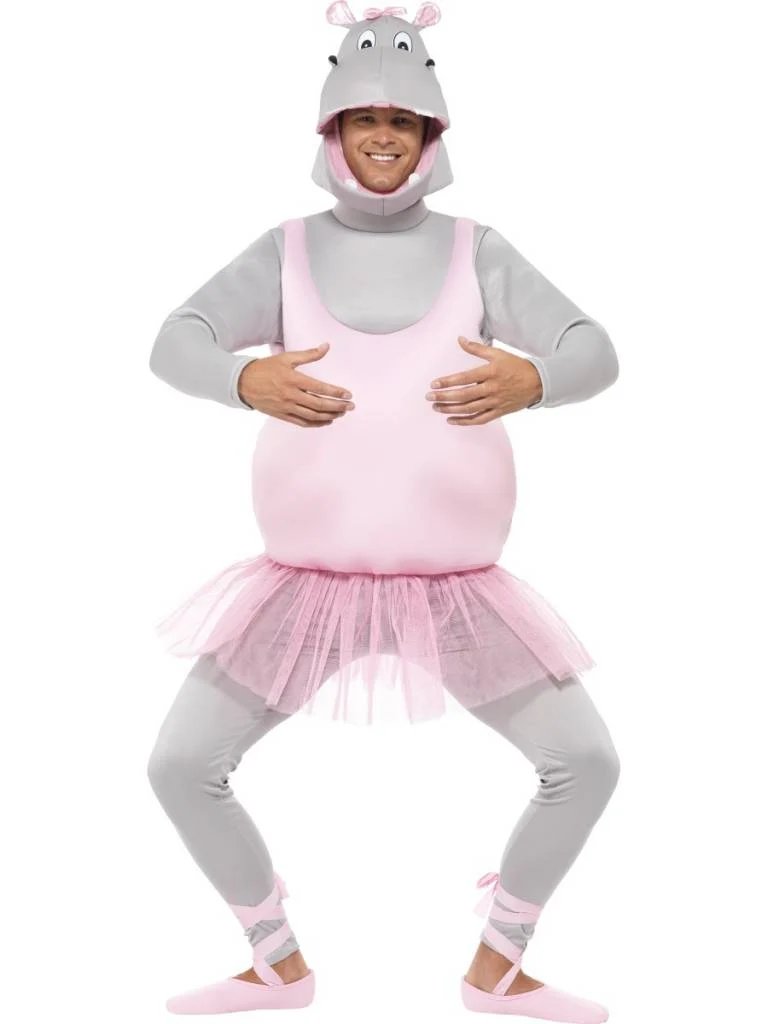 Nijlpaard Ballerina kostuum