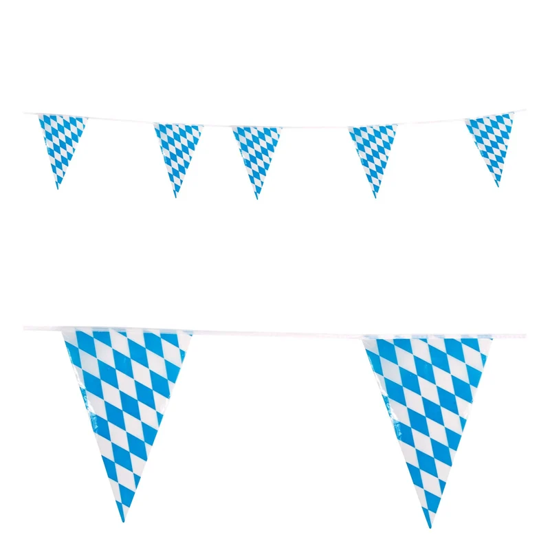 Oktoberfest vlaggenlijn geblokt