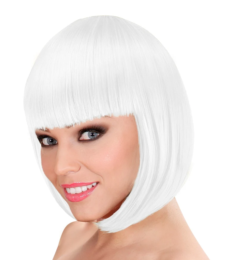 Witte Lou Lou pruik
