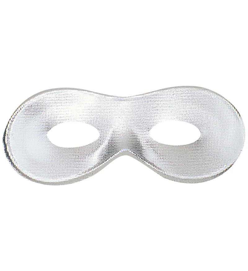 Zilver fiesta oogmasker
