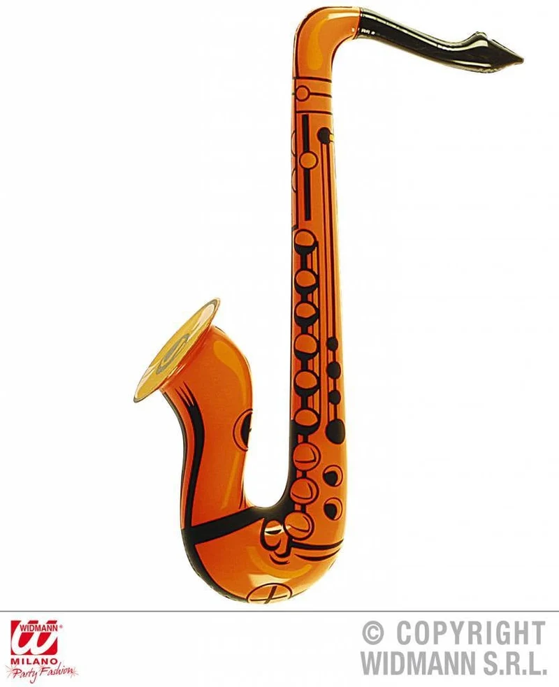 Opblaasbare Saxofoon oranje