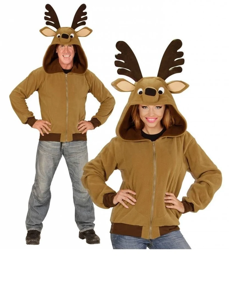 Hoodie vest Rendier